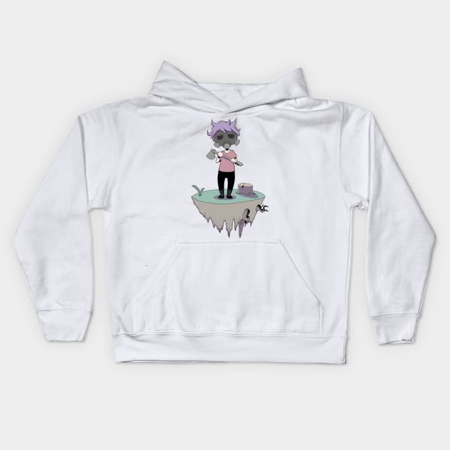 tranquil Kids Hoodie by axyo